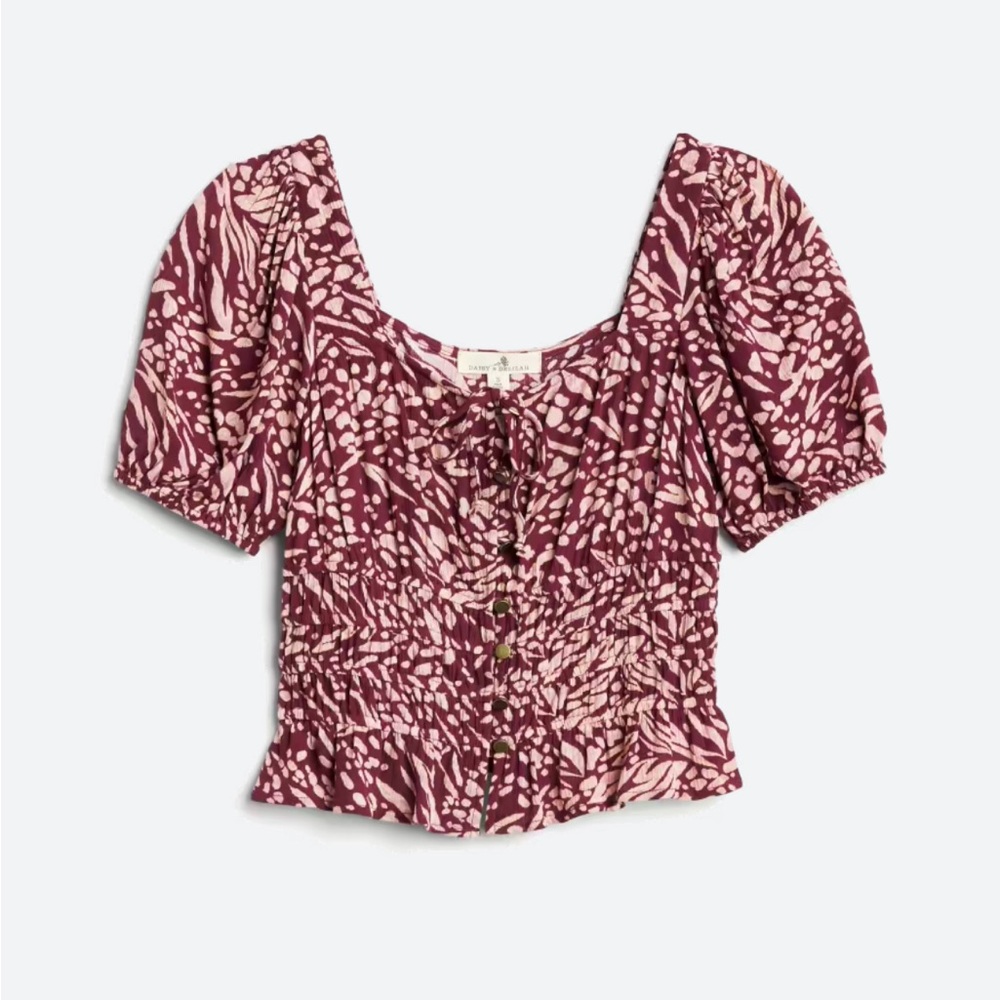 Square Neck Crop Top
